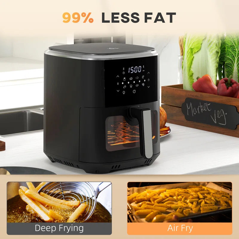 HOMCOM 6.5L Air Fryer